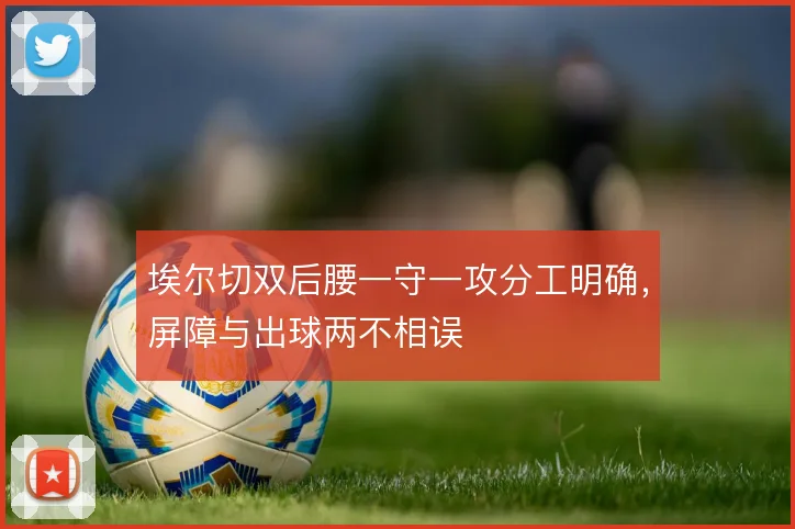 埃尔切双后腰一守一攻分工明确，屏障与出球两不相误